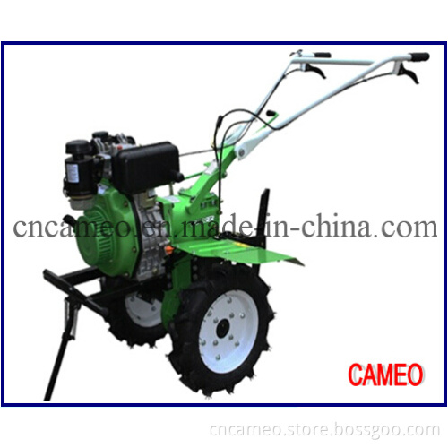 Cp1050 6HP 4.4kw Diesel Tiller Two Wheel Tiller Mini Tiller Garden Tiller Farm Tiller Rotary Tiller Diesel Power Tiller